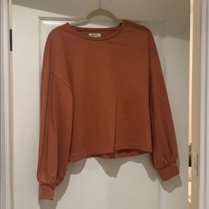 Madewell balloon sleeve top